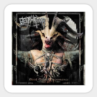 Belphegor Blood Magick Necromance 2 Album Cover Sticker